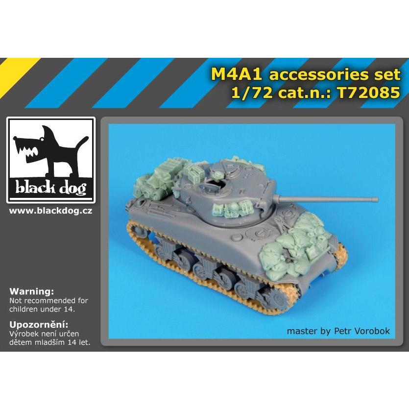 ブラックドッグ T72085 1/72 M4A1 アクセサリーセット （ ドラゴン用）｜panzerlehr