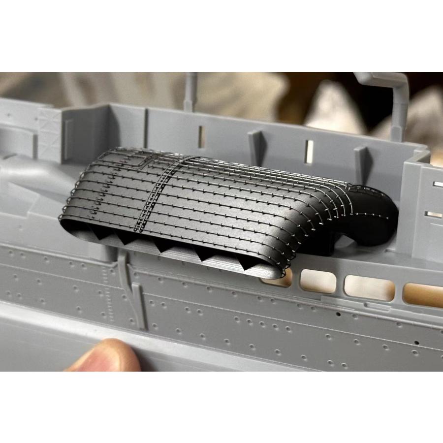 バンカースタジオ IJN35158 1/350 WWII日本海軍 航空母艦 赤城 煙突