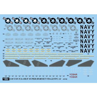 DXM 51-4272 1/48 アメリカ海軍 F/A-18E/F スーパーホーネット VFA-22