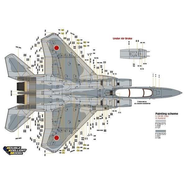 DXMデカール 71-4326 1/48 航空自衛隊 F-15J イーグル 60周年 DXMデカール 71-4326 1/48 航空自衛隊 F-15J イーグル 60周年