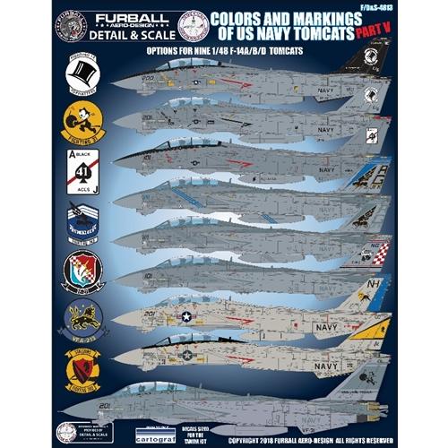 あるるページ☆ ファーボール FDS-4813 1/48 トムキャット カラーズ・マーキング