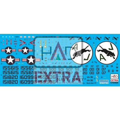 1/72 GGGデカール HADモデル E721005 1/72 A-6E イントルーダー「ファイナル