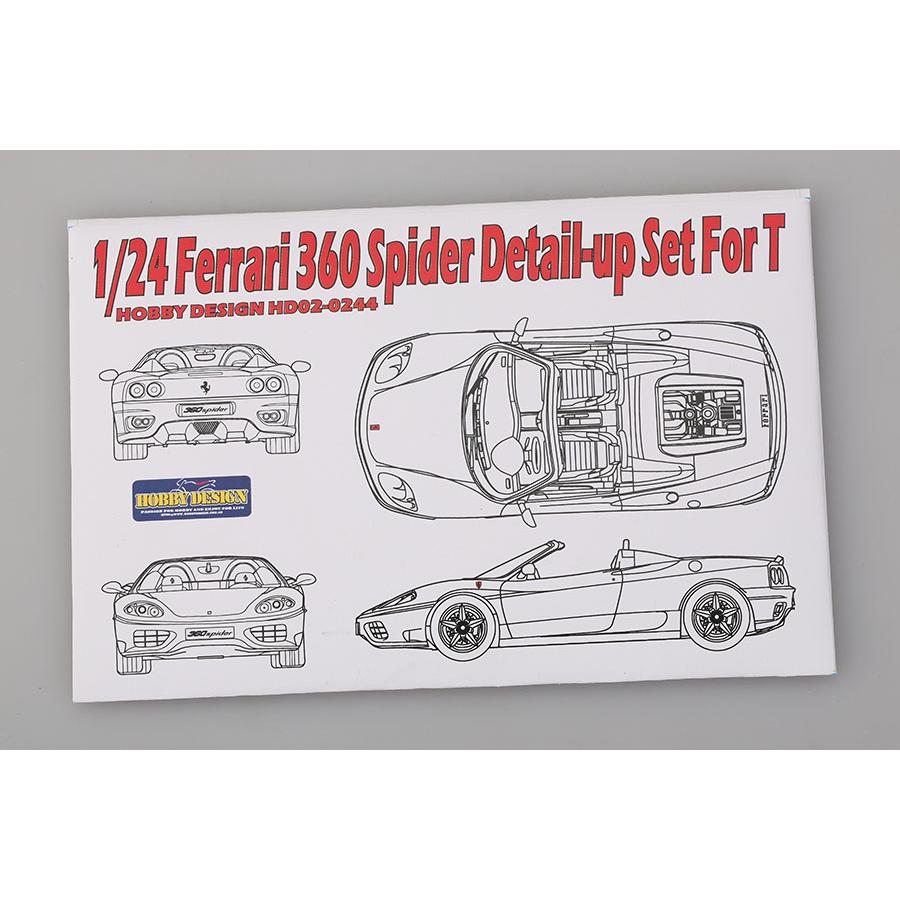ホビーデザイン HD02-0244 1/24 フェラーリ 360 スパイダー