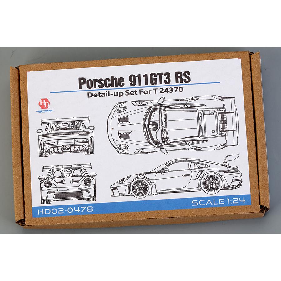 ホビーデザイン HD02-0478 1/24 ポルシェ 911 GT3 RS (992) For T
