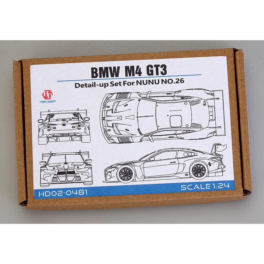 ホビーデザイン HD02-0481 1/24 BMW M4 GT3 ディテールアップセット