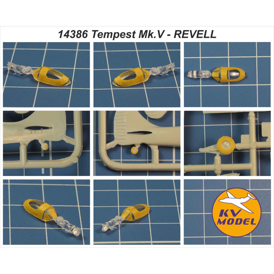 KVモデル 14386 1/144 テンペスト MK.V (レベル) + ホイール キャノピーマスキングシート : ホビーショップ レギュラス ...
