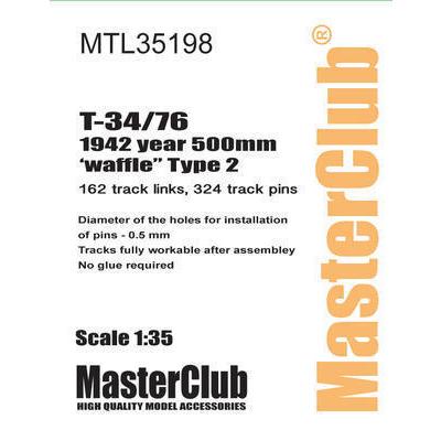 マスタークラブ MTL-35198 1/35 T-34 1943 タイプ 2用履帯 : ホビー