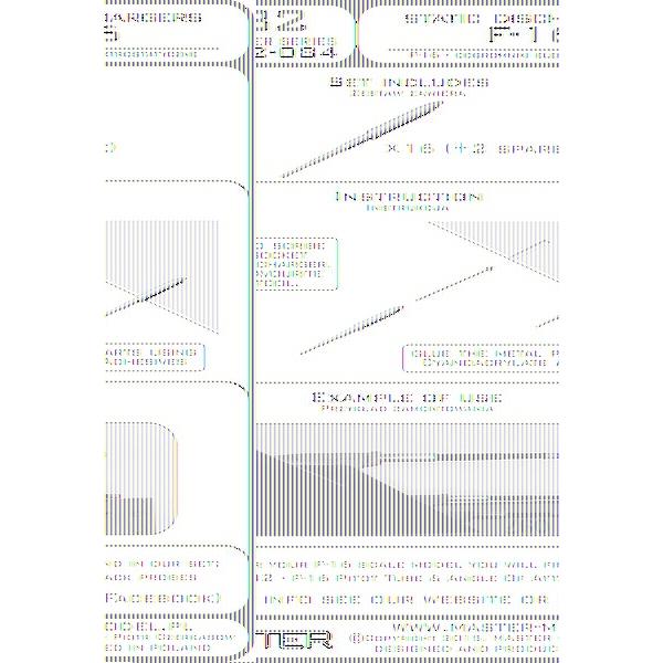 マスターモデル AM-32-084 1/32 F-16用スタティックディスチャージャー（放電索）,（16本と予備2本）｜panzerlehr｜03