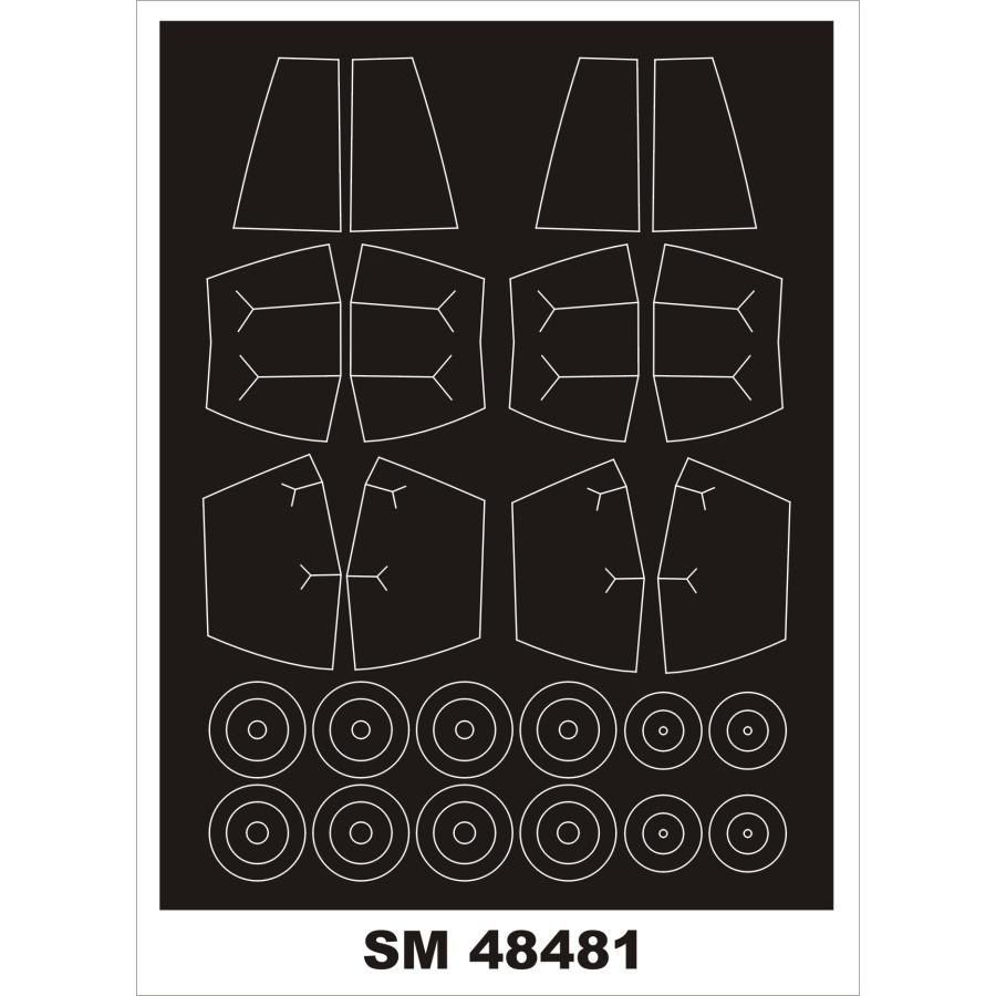 モンテックス SM48481 1/48 SK-37 ビゲン(スペシャルホビー用) ミニマスク : ホビーショップ レギュラス - 通販 ...