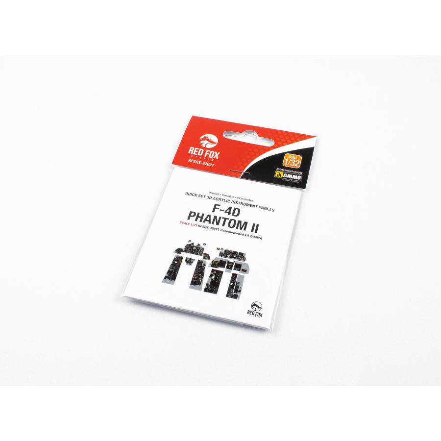 レッドフォックススタジオ RFSQS-32027 1/32 F-4D ファントム II (タミヤ用) : ホビーショップ パンツァーレーア ...