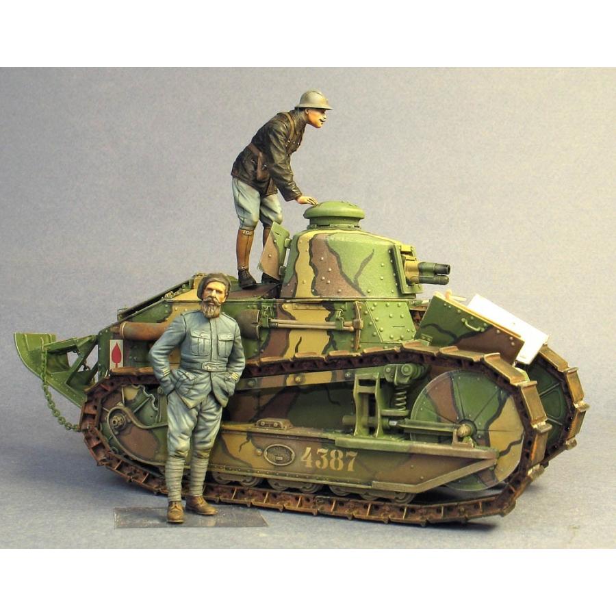 タンクモデル T-35167 1/35 フランス 戦車兵 WWI, FT-17 ドライバー