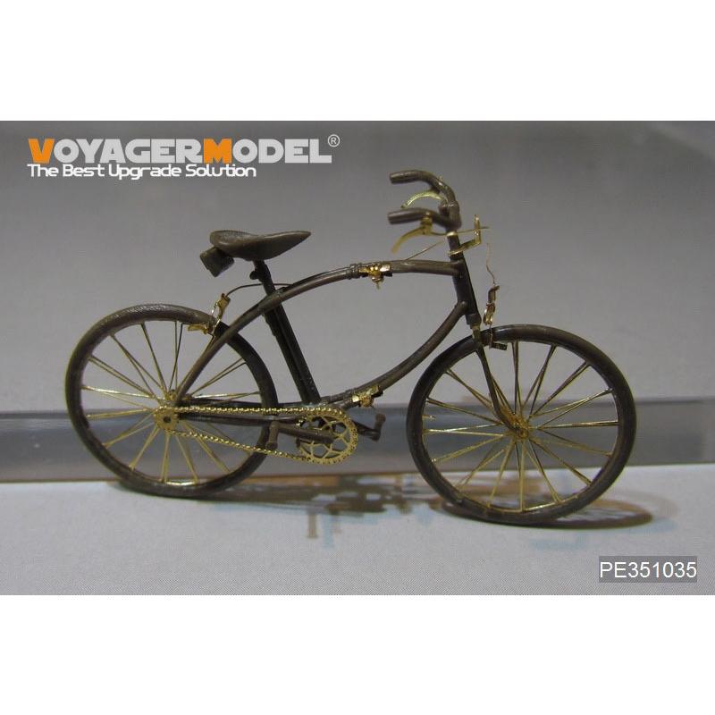 ボイジャーモデル PE351035 1/35 WWII イギリス 軍用自転車 アップグレードセット (2セット) (タミヤ 35333用)｜panzerlehr｜02