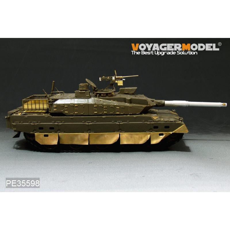 ボイジャーモデル PE35598 1/35 陸上自衛隊 10式戦車 エッチングセット(金属砲身、機銃付き)(タミヤ35329用)｜panzerlehr｜10