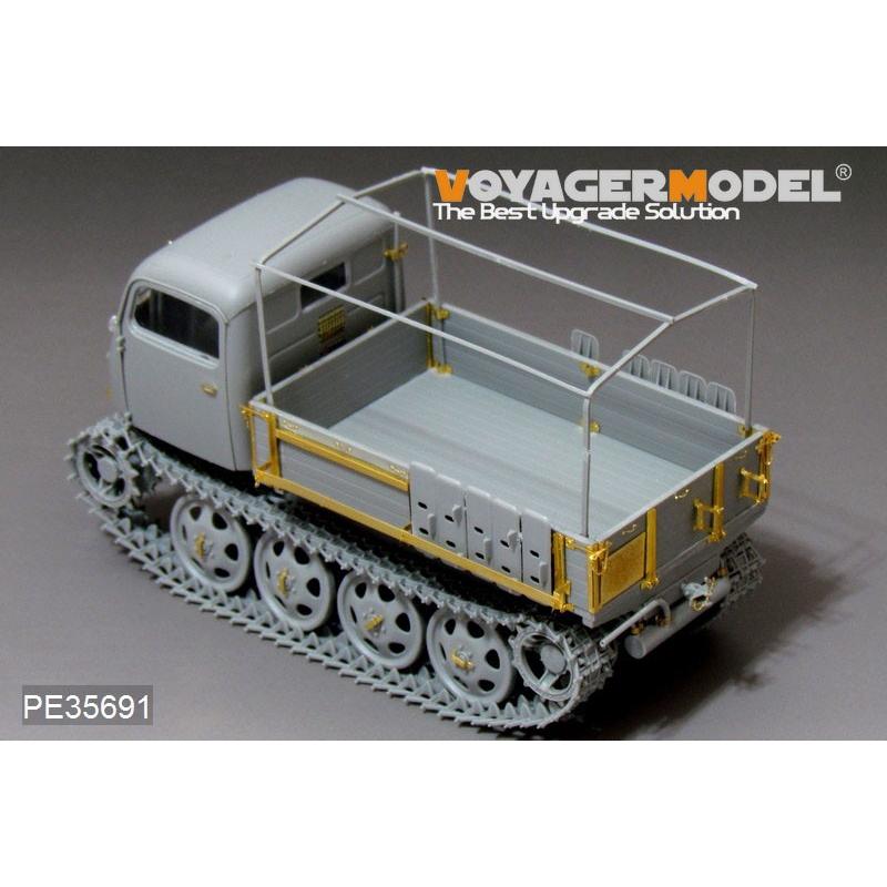 ボイジャーモデル PE35691 1/35 WWIIドイツ RSO/01 タイプ 470エッチングセット(ドラゴン6691用)｜panzerlehr｜10