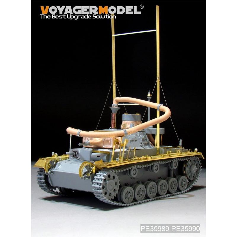 ボイジャーモデル PE35989 1/35 WWII ドイツ III号潜水戦車F型 ボイジャーモデル PE35989 1/35 WWII ドイツ III号潜水戦車F型