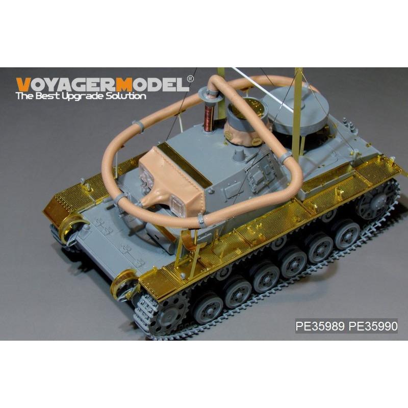 ボイジャーモデル PE35989 1/35 WWII ドイツ III号潜水戦車F型 ボイジャーモデル PE35989 1/35 WWII ドイツ III号潜水戦車F型