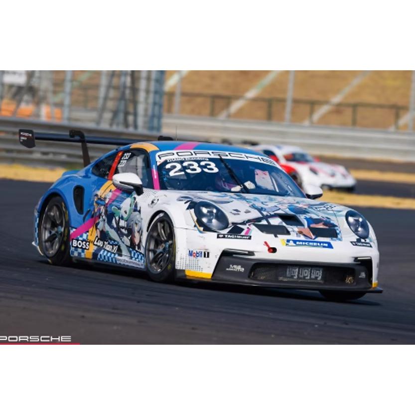 ZoomOn CS136 1/24 ポルシェ911 GT3 Cup 992 (2021) Heheheレーシング 洛天依(ルォ・テンイ ...