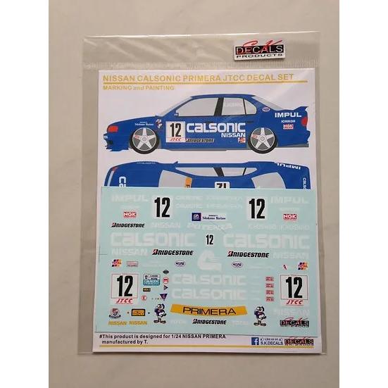 SKデカール SK24003 1/24 カルソニックプリメーラ Jtcc デカールセット