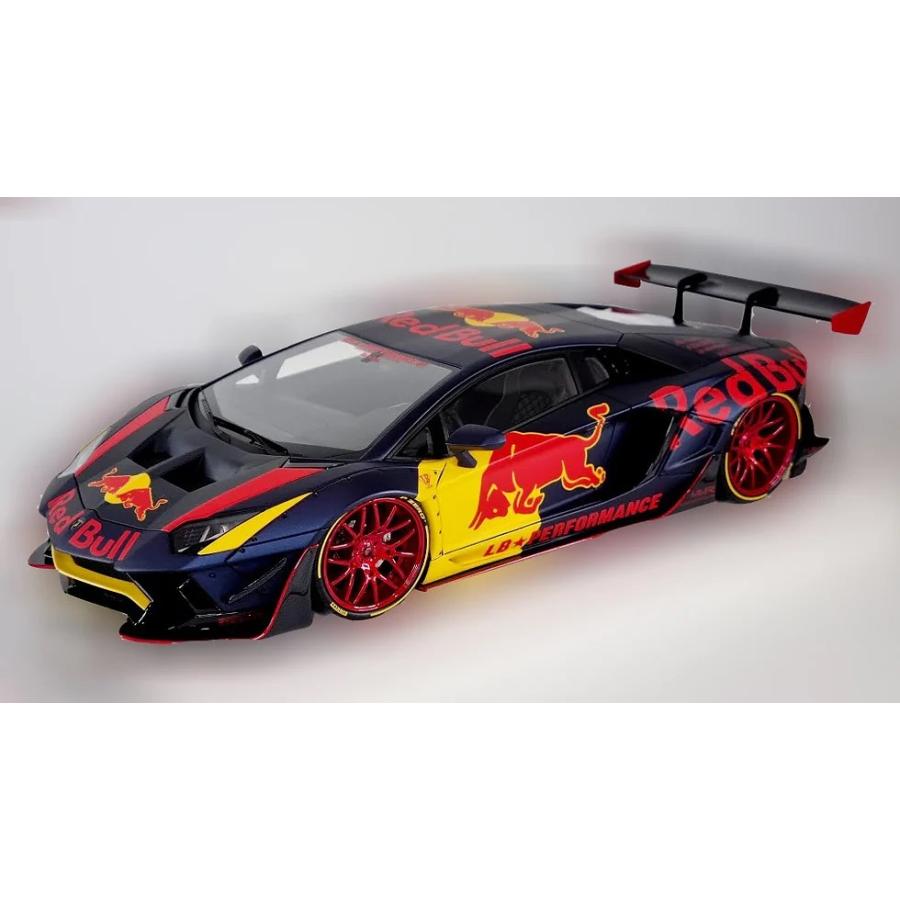 ★LBWKアヴェンタドール(レッドブル仕様)製作品 Amazon | AUTOart 1/18 リバティーウォーク LB-WORKS
