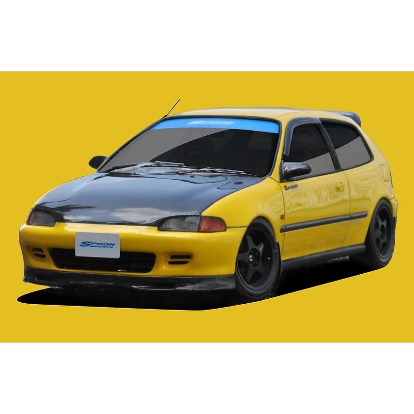 ハセガワ スプーン シビック EG6 Spoon Sports Unassembled Civic EG6 N1 Endurance 1/24 Model