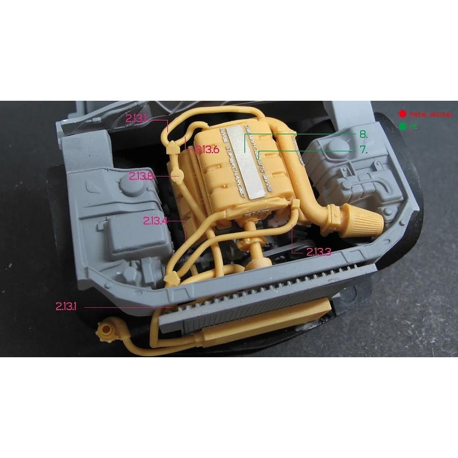 ZoomOn Z051 1/25 ダッジ・チャレンジャー- サリーン 570X(レベル用