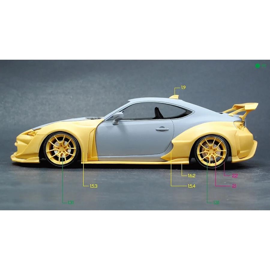 ZoomOn Z055 1/24 アーティシャンスピリッツ BRZ / 86 ワイド