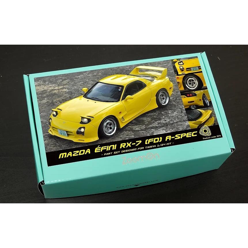 tom dwan アンフィニティ7枚セット ZoomOn Z076 1/24 マツダアンフィニ RX-7 (FD) A-Spec パーツセット