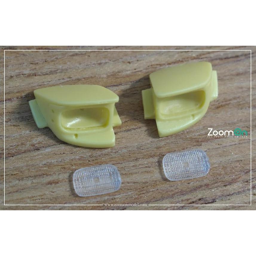 FD3S リトラクタブルヘッドライト 左右 社外レンズ付き ZoomOn Z080 1/24 FD3S リトラクタブル・ヘッドライト | ZoomOn