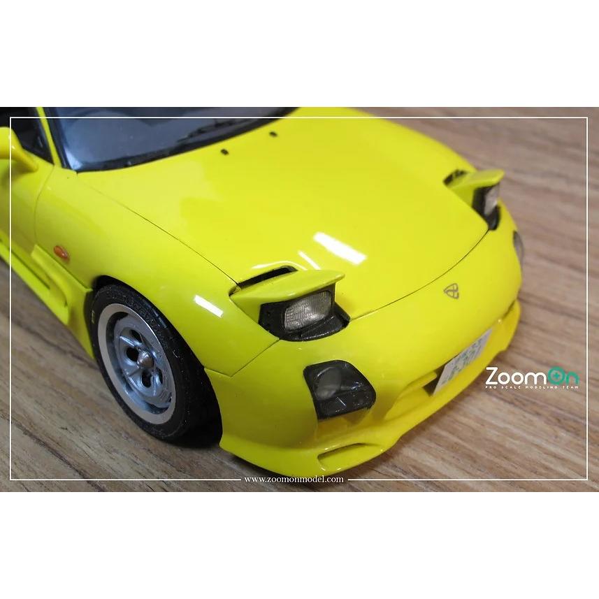 マツダRX-7 FD-3S リトラクタブルヘッドライト一式。 マツダ SONAR 正規品 RX-7 FD3S系 日本光軸 クリスタルヘッド
