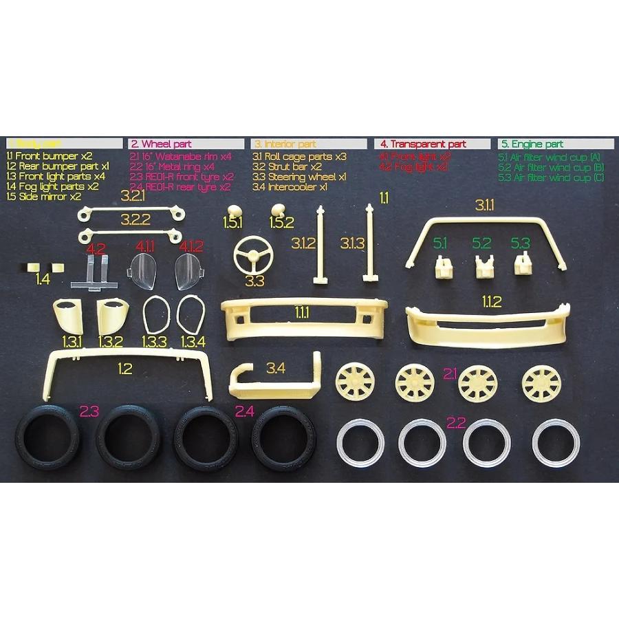 ZoomOn Z125 1/24 ニッサン フェアレディ Z (S30) パーツセット