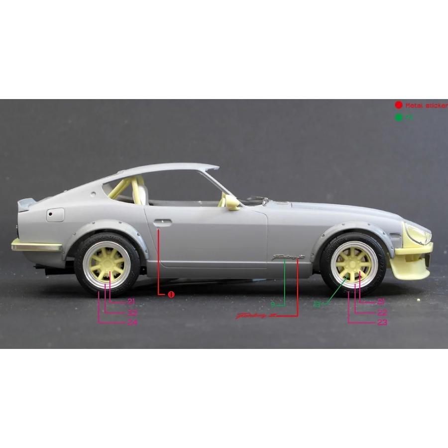 1/24 S30 確認用 1/24 ニッサン S30 フェアレディZ エアロカスタム '75｜株式会社
