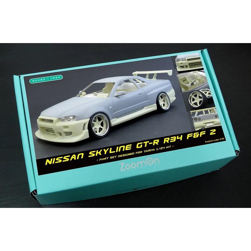 ZoomOn Z140 1/24 ニッサン スカイライン GT-R R34 F・F 2