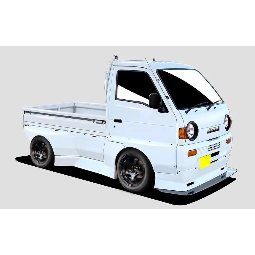 製作中 PANDEM SUZUKI CARRY 92' ZoomOn Model ZoomOn 1/24 フルキット パンデム スズキ キャリー 軽トラック