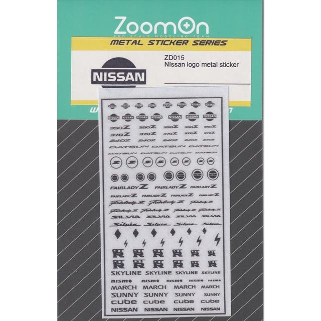 【説明欄必読】Virgo　ヴァルゴ　メタルステッカー　9枚セット ZoomOn ZD030 1/24 - 1/43 ホンダ ロゴ(A) メタルステッカー
