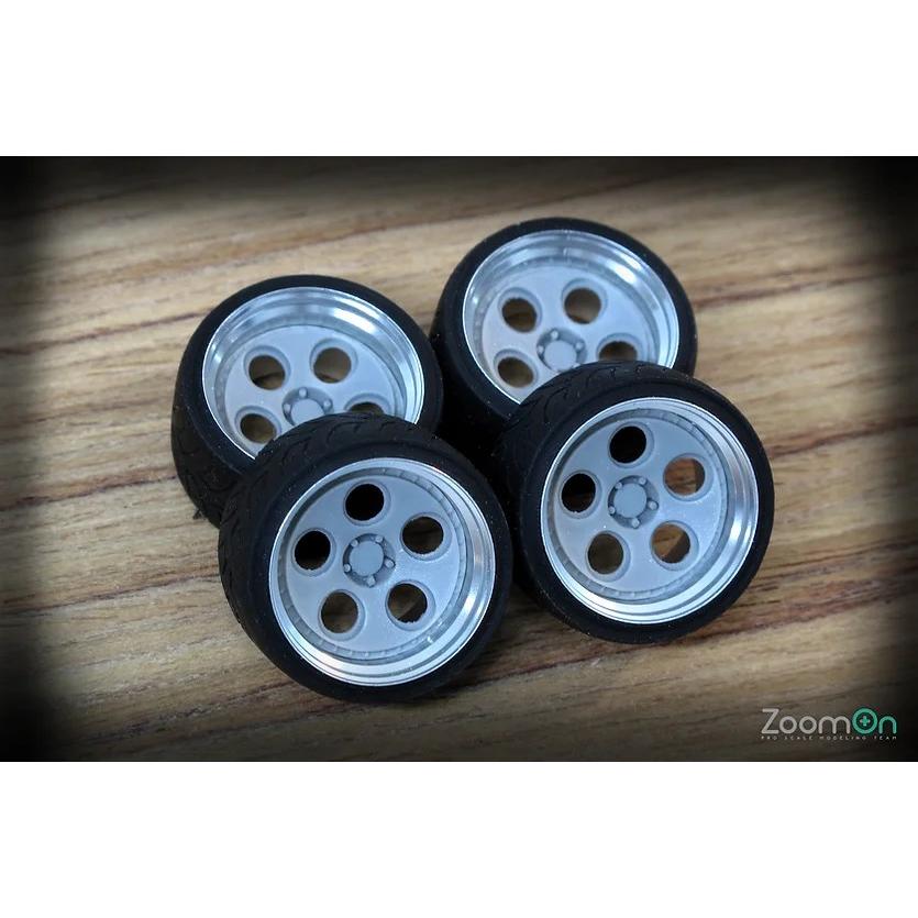 ZoomOn ZR030 1/24 18インチ Rotiform DIA ホイールセット : ホビー 