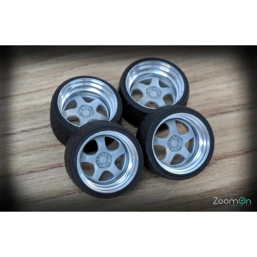 ZoomOn ZR033 1/24 18インチ ワーク マイスター s1 2P ホイールセット