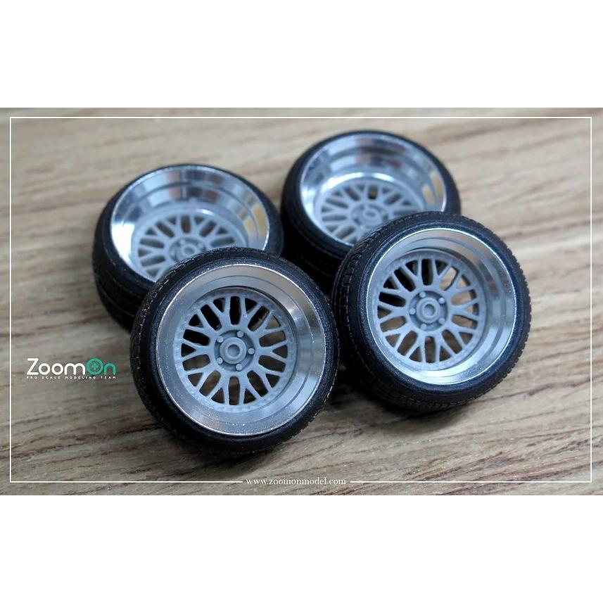 ZoomOn ZR038 1/24 16インチ ワーク マイスター M1 ホイールセット