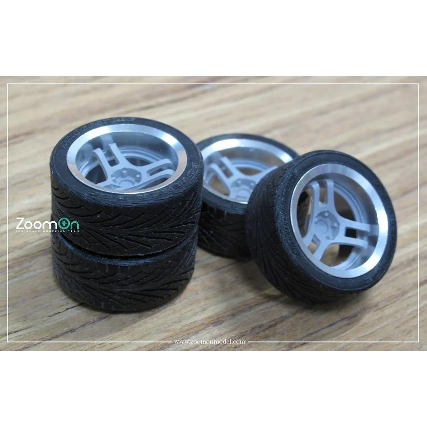 ZoomOn ZR068 1/24 17インチ アドバン スーパー レーシングv2 ホイール