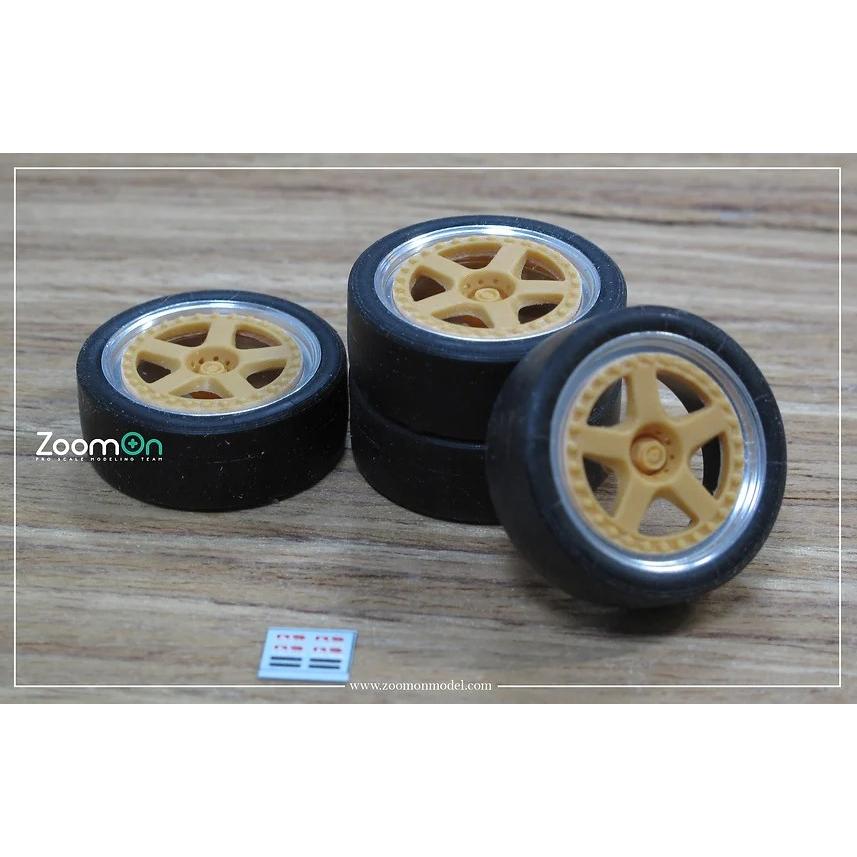 ZoomOn ZR071 1/24 18インチ インパル RS ホイールセット : ホビー