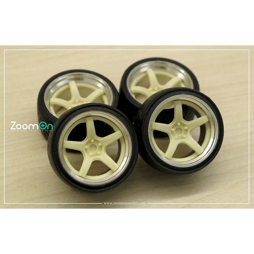 ZoomOn ZR079 1/24 18インチ ワーク エモーション T5R 2P ホイール