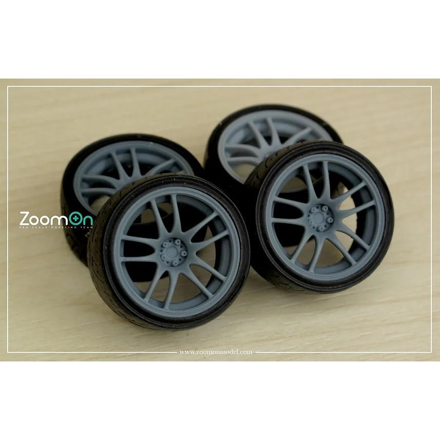 ZoomOn ZR086 1/24 19インチ ワーク エモーション CR Kai ホイール