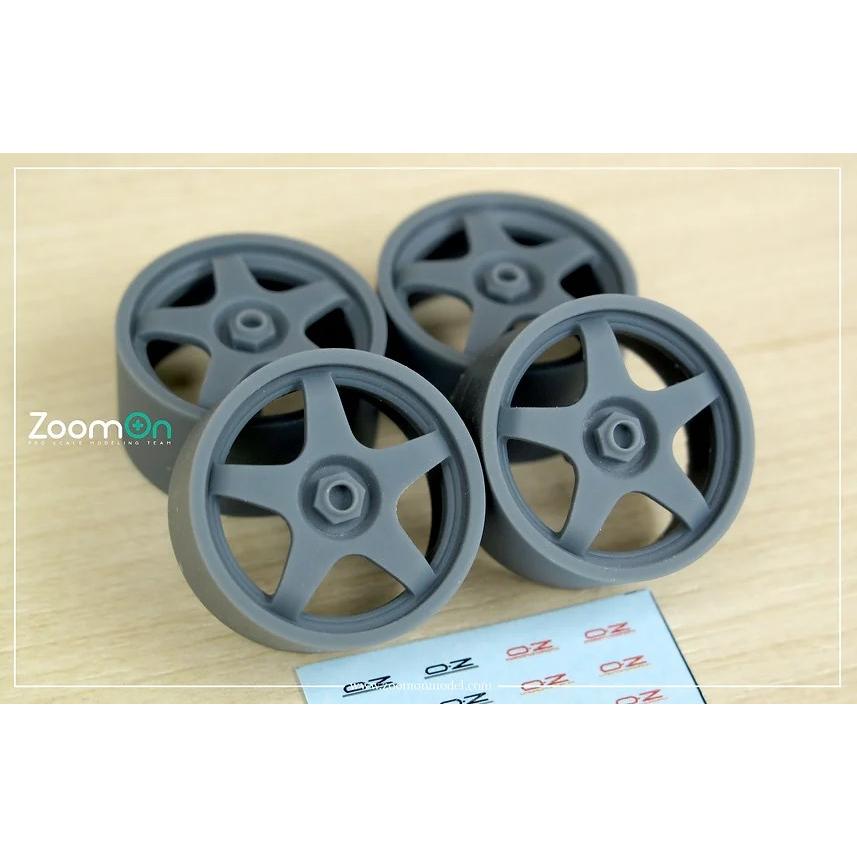 ZoomOn ZR095 1/24 18インチ OZ レーシング ホイール (アウディ A4