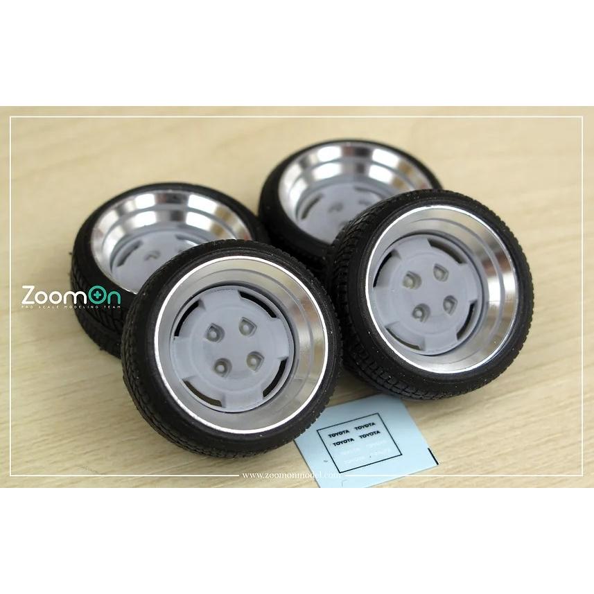 ZoomOn ZR097 1/24 16インチ AE86 OEM カスタム ホイールセット