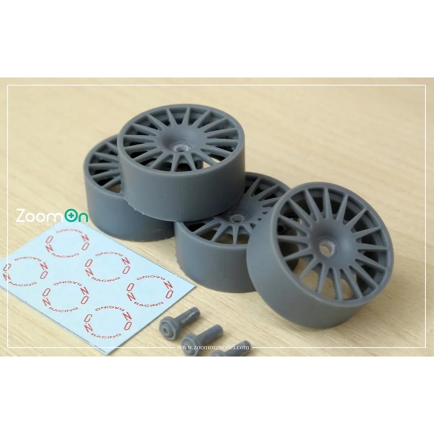 ZoomOn ZR098 1/24 18インチ OZ レーシングホイール (アウディ A4 BTCC