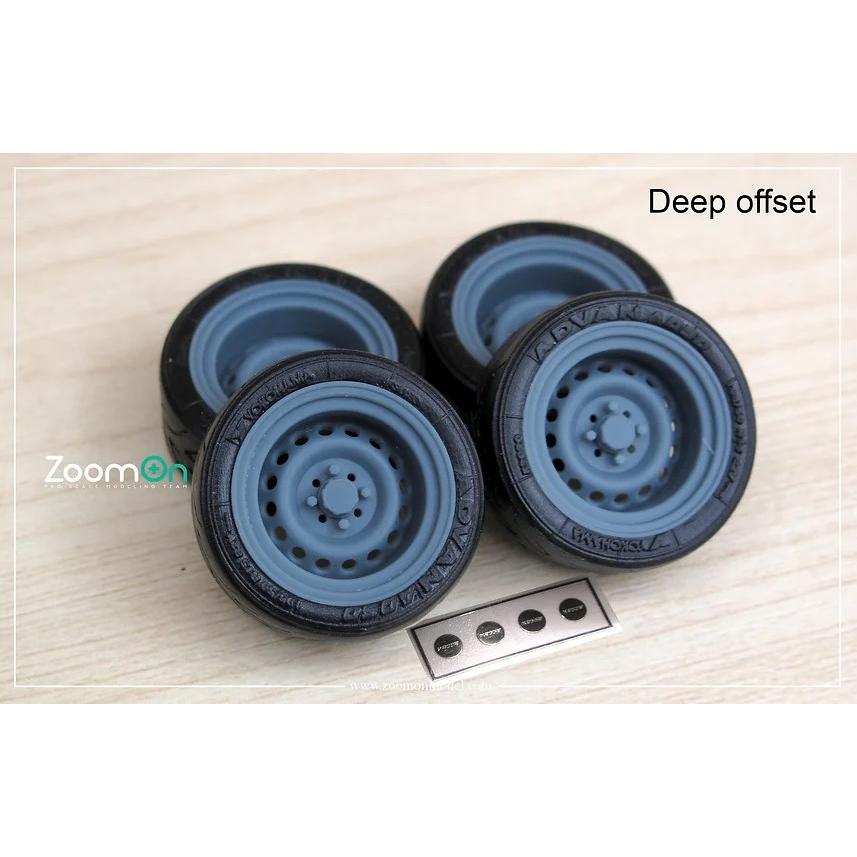 ZoomOn ZR123 1/24 14インチ ブリヂストン スーパーラップ ホイール