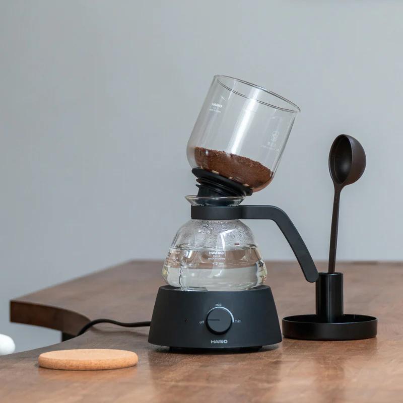 HARIO Electric Coffee Syphon ECA-3-B 3杯用  ハリオ 電気式 コーヒー サイフォン｜paocoffee｜02