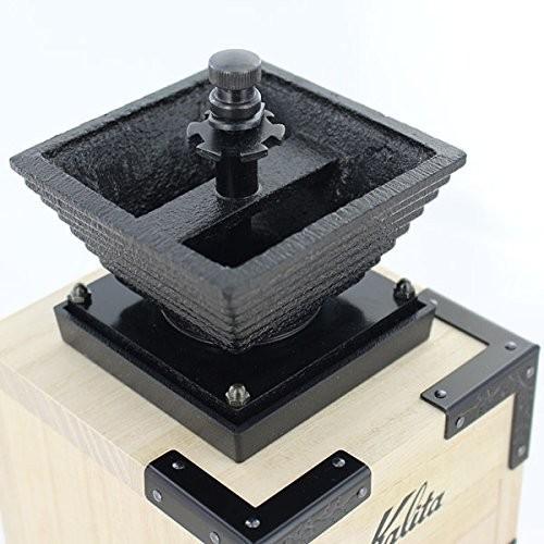 カリタ コーヒーミル 桐モダン 弐 （二段） （手挽/ 手動式） :kalite