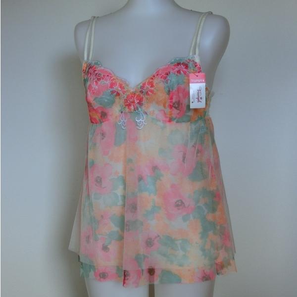 【80】 トリンプ ジュエリング キャミソール M015 1424 TR0027 CAMI 7500円+税 Triumph JEWELING オレンジ