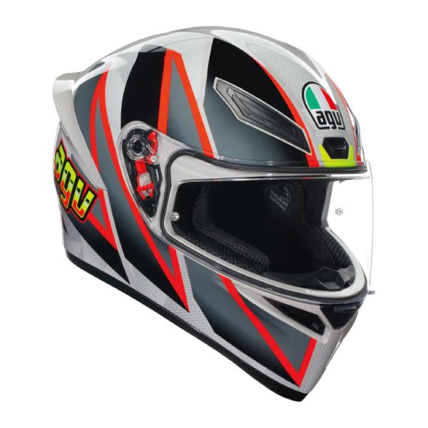 AGV AGV K1 S BLIPPER GREY/RED ブリッパー グレー/レッド フル
