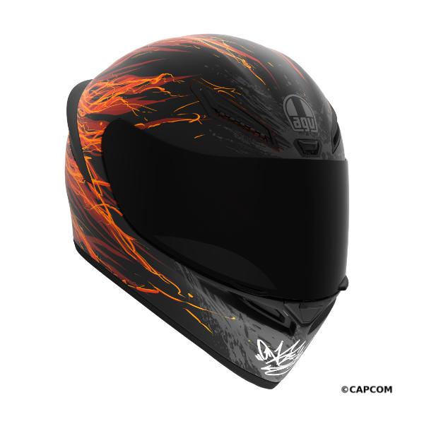 AGV AGV K1 S JIST ASIAN FIT SF6 ストリートファイター6 ヘルメット